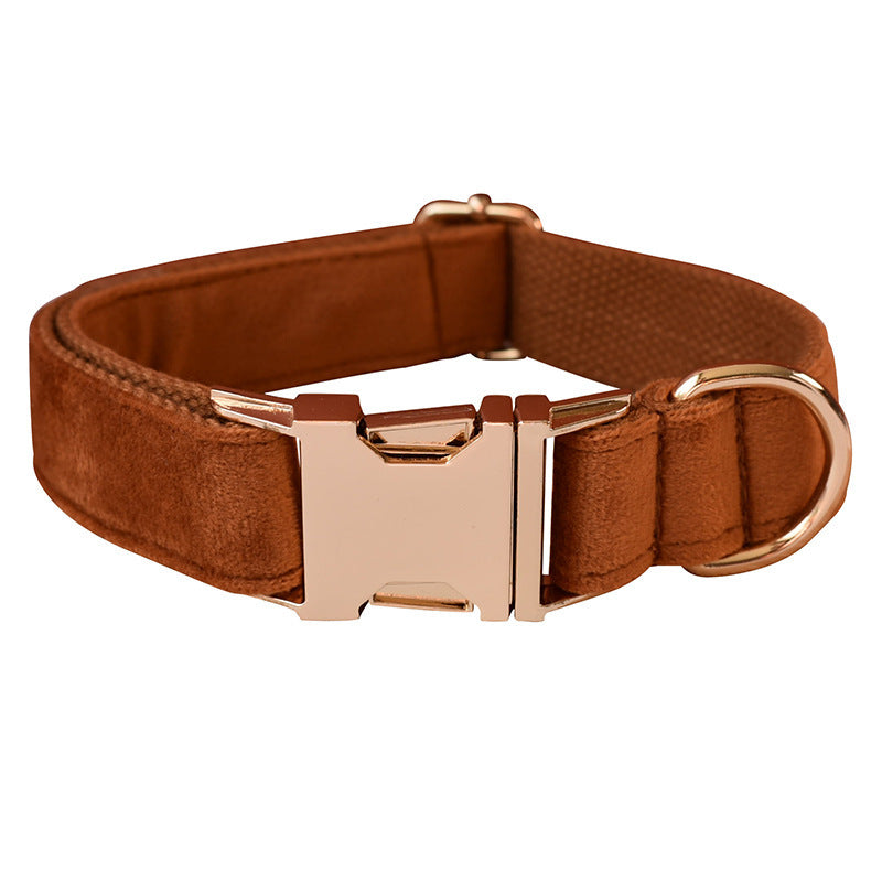 Velvet Dog Leash Customizable