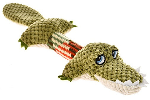 Long-Tailed Squeaky Dog Toy