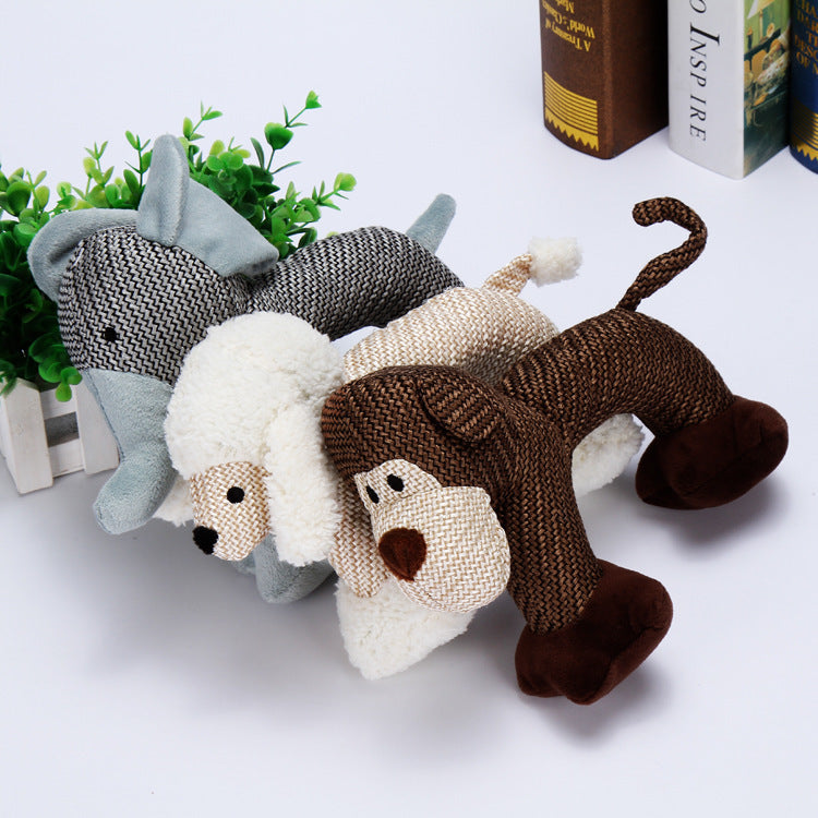 Soft Plush Toy with Squeaker