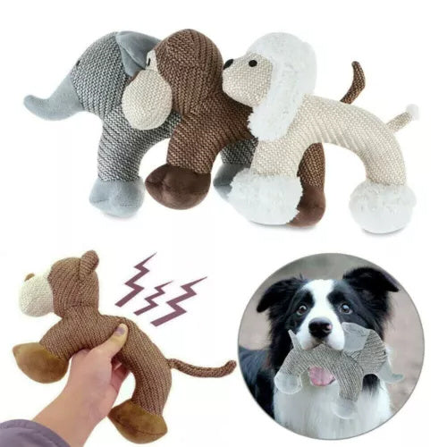 Soft Plush Toy with Squeaker