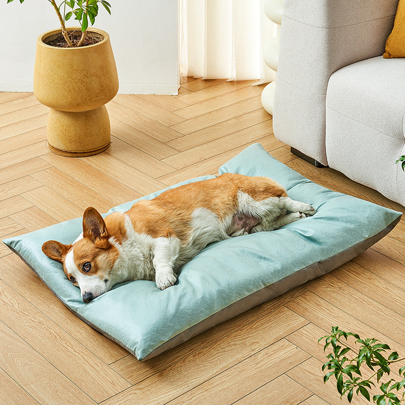 Cooling Summer Pet Bed – Soft Sleeping Mat for Cats & Dogs