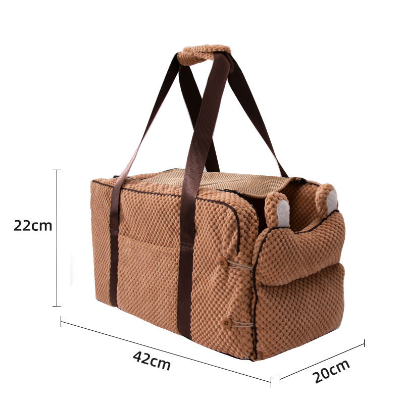 Car Seat Carrier – Nonslip Quilted Travel Bag