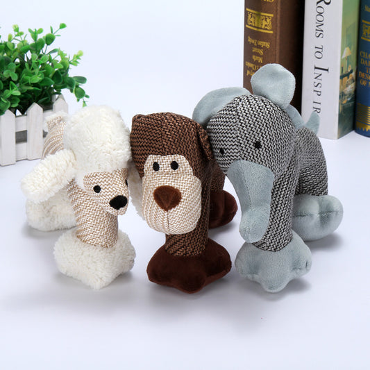 Soft Plush Toy with Squeaker
