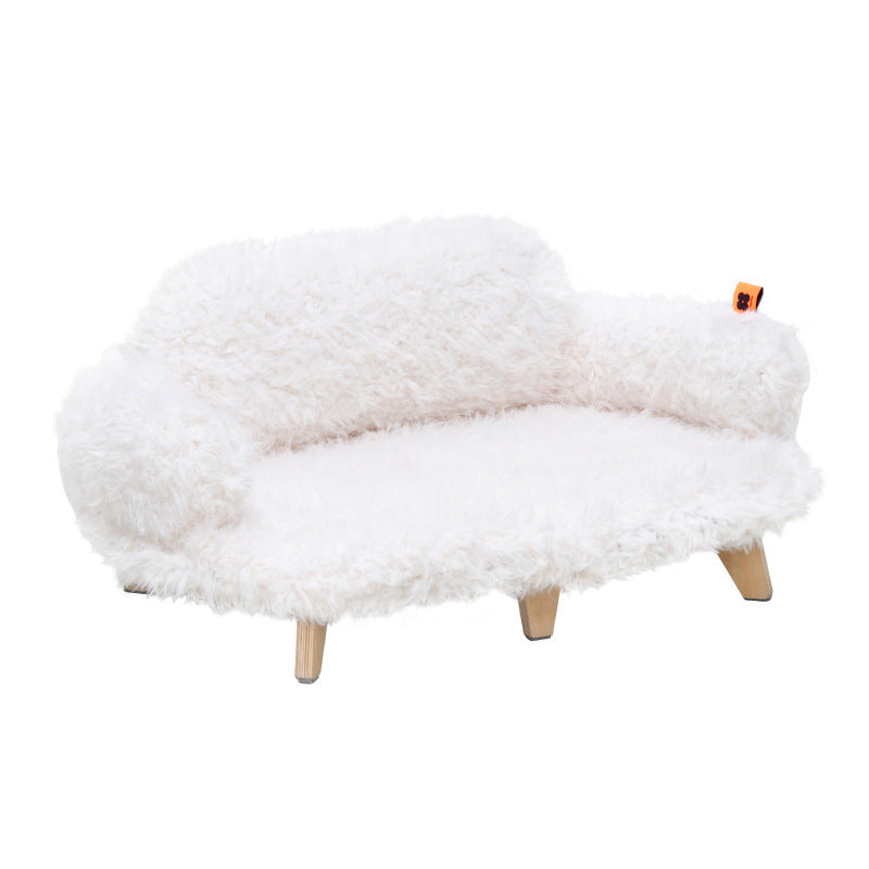 Luxury Wooden Pet Bed